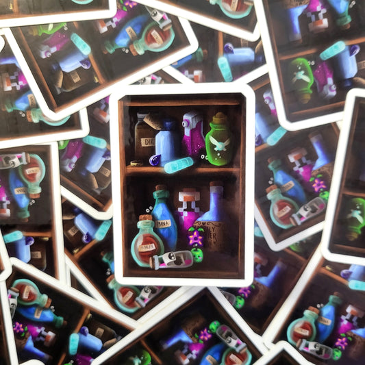 PopCult Apothecary Sticker