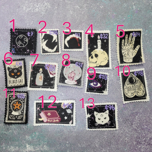 Magical Fabric "Stamp" Trinkets